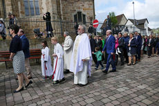 Feier der 1. Heiligen Kommunion in Sankt Crescentius (Foto: Karl-Franz Thiede)